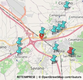 Mappa Via Croce del Papa, 80035 Nola NA, Italia (2.37583)