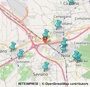 Mappa Via Croce del Papa, 80035 Nola NA, Italia (2.71)