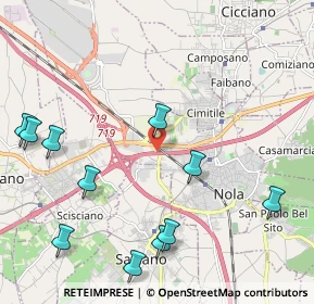Mappa Via Croce del Papa, 80035 Nola NA, Italia (2.9425)
