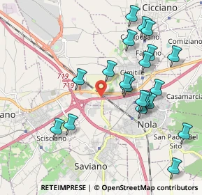 Mappa Via Croce del Papa, 80035 Nola NA, Italia (2.229)
