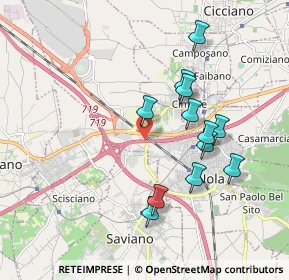 Mappa Via Croce del Papa, 80035 Nola NA, Italia (1.87167)