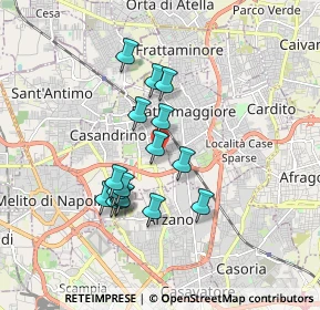 Mappa Via Nevio Gneo, 80028 Grumo Nevano NA, Italia (1.58875)