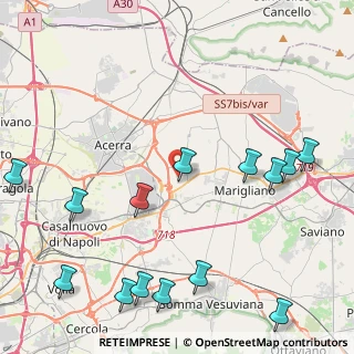 Mappa Via Cimminola snc zona P, 80031 Brusciano NA, Italia (6.10786)