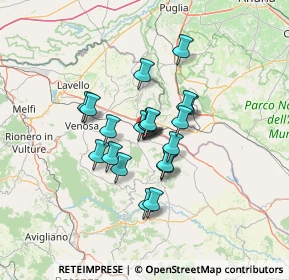 Mappa Corso Manfredi, 85026 Palazzo San Gervasio PZ, Italia (10.035)