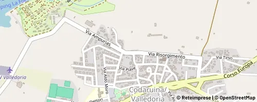 Mappa Valledoria