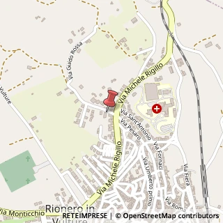 Mappa Via Guido Rossa, 3, 85028 Rionero in Vulture, Potenza (Basilicata)