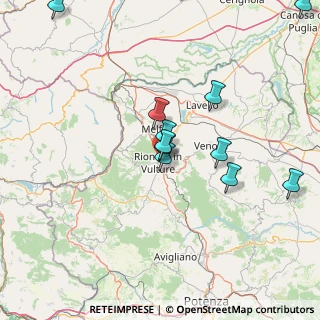 Mappa Via Padre Pio, 85028 Rionero In Vulture PZ, Italia (17.73)