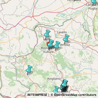 Mappa Via Padre Pio, 85028 Rionero In Vulture PZ, Italia (26.81053)
