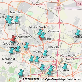 Mappa Via Tammaro Romano, 80027 Frattamaggiore NA, Italia (6.4995)