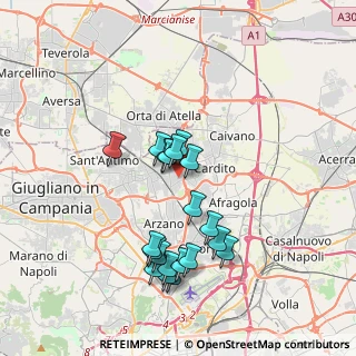 Mappa Via Tammaro Romano, 80027 Frattamaggiore NA, Italia (3.6895)