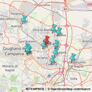 Mappa Via Tammaro Romano, 80027 Frattamaggiore NA, Italia (3.4)