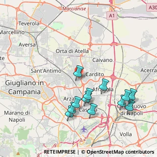 Mappa Via Tammaro Romano, 80027 Frattamaggiore NA, Italia (4.6025)