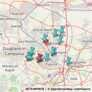 Mappa Via Tammaro Romano, 80027 Frattamaggiore NA, Italia (3.49867)