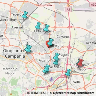 Mappa Via Tammaro Romano, 80027 Frattamaggiore NA, Italia (4.06933)