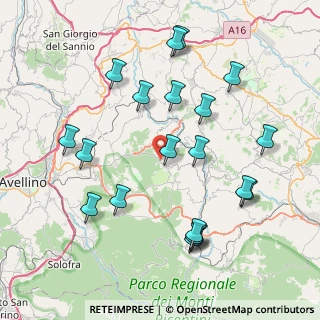 Mappa Via Vecchia Nazionale, 83040 Castelvetere sul calore AV, Italia (9.2805)