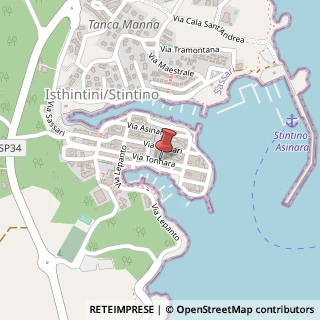 Mappa Via Tonnara,  47, 07040 Stintino, Sassari (Sardegna)