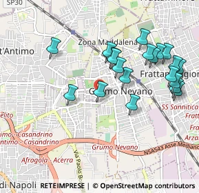 Mappa Via G. B. Parolisi, 80028 Grumo Nevano NA, Italia (1.076)