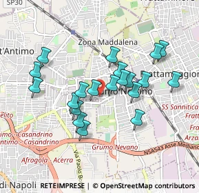 Mappa Via G. B. Parolisi, 80028 Grumo Nevano NA, Italia (0.8675)