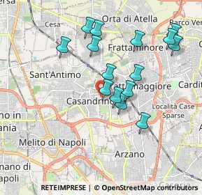Mappa Via G. B. Parolisi, 80028 Grumo Nevano NA, Italia (1.89133)