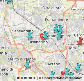 Mappa Via G. B. Parolisi, 80028 Grumo Nevano NA, Italia (3.26214)