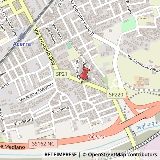 Mappa Via Armando Diaz, 74, 80011 Acerra, Napoli (Campania)