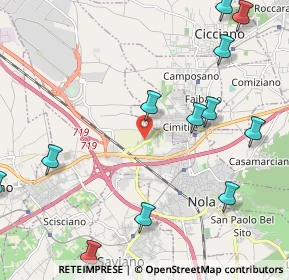 Mappa Via 80035, 80035 Nola NA, Italia (2.975)