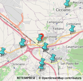 Mappa Via 80035, 80035 Nola NA, Italia (2.43273)