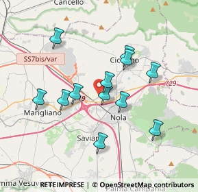 Mappa Via 80035, 80035 Nola NA, Italia (3.47167)