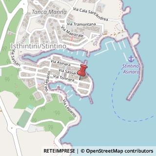 Mappa Via Tonnara, 18, 07040 Stintino, Sassari (Sardegna)