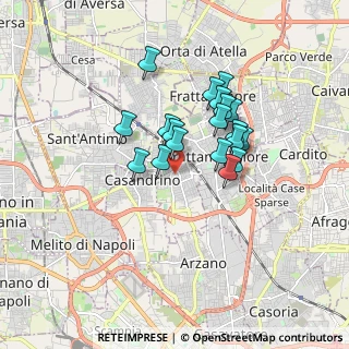 Mappa 80028 Grumo Nevano NA, Italia (1.41684)