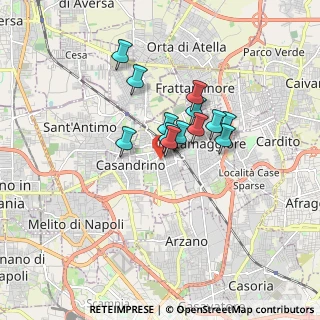 Mappa 80028 Grumo Nevano NA, Italia (1.25615)