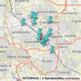 Mappa Via Don Giovanni Minzoni, 80028 Grumo Nevano NA, Italia (1.44667)