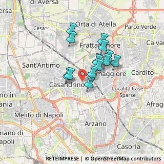 Mappa 80028 Grumo Nevano NA, Italia (1.36786)
