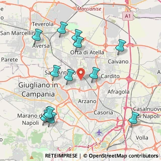 Mappa Via Don Giovanni Minzoni, 80028 Grumo Nevano NA, Italia (4.97538)
