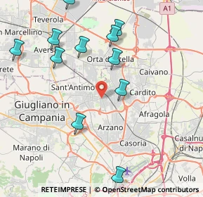 Mappa 80028 Grumo Nevano NA, Italia (4.88273)