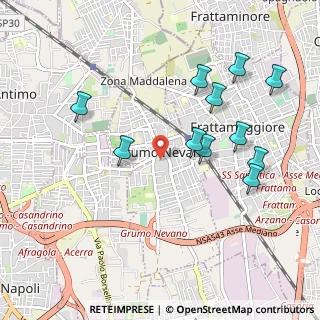 Mappa 80028 Grumo Nevano NA, Italia (1.10455)
