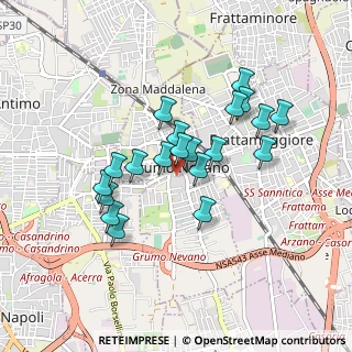 Mappa Via Don Giovanni Minzoni, 80028 Grumo Nevano NA, Italia (0.798)