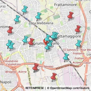 Mappa Via Don Giovanni Minzoni, 80028 Grumo Nevano NA, Italia (1.2685)
