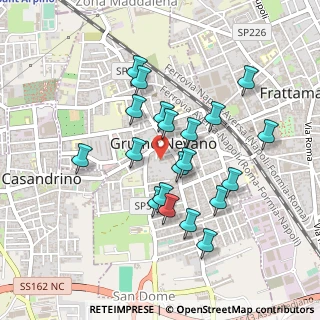 Mappa Via Don Giovanni Minzoni, 80028 Grumo Nevano NA, Italia (0.441)
