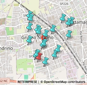 Mappa Via Trento, 80028 Grumo Nevano NA, Italia (0.4305)