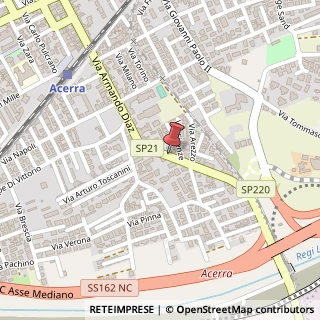 Mappa Via Armando Diaz, 51, 80011 Acerra NA, Italia, 80011 Acerra, Napoli (Campania)