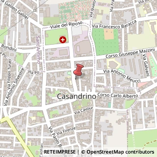 Mappa Via A. Chiacchio, 17, 80025 Casandrino, Napoli (Campania)
