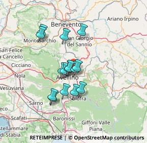 Mappa Via Fasano, 83100 Avellino AV, Italia (11.36533)