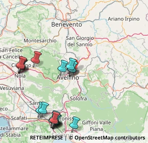 Mappa Via Fasano, 83100 Avellino AV, Italia (20.5055)