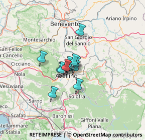 Mappa Via Fasano, 83100 Avellino AV, Italia (7.34)