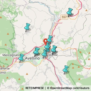 Mappa Via Fasano, 83100 Avellino AV, Italia (3.84462)