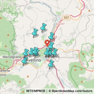 Mappa Via Fasano, 83100 Avellino AV, Italia (3.14769)