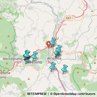 Mappa Via Fasano, 83100 Avellino AV, Italia (3.75636)
