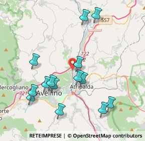 Mappa Via Fasano, 83100 Avellino AV, Italia (4.45643)