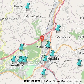 Mappa Via Fasano, 83100 Avellino AV, Italia (3.06083)